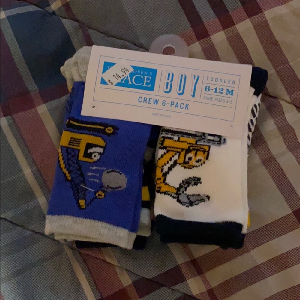 Baby boy crew socks